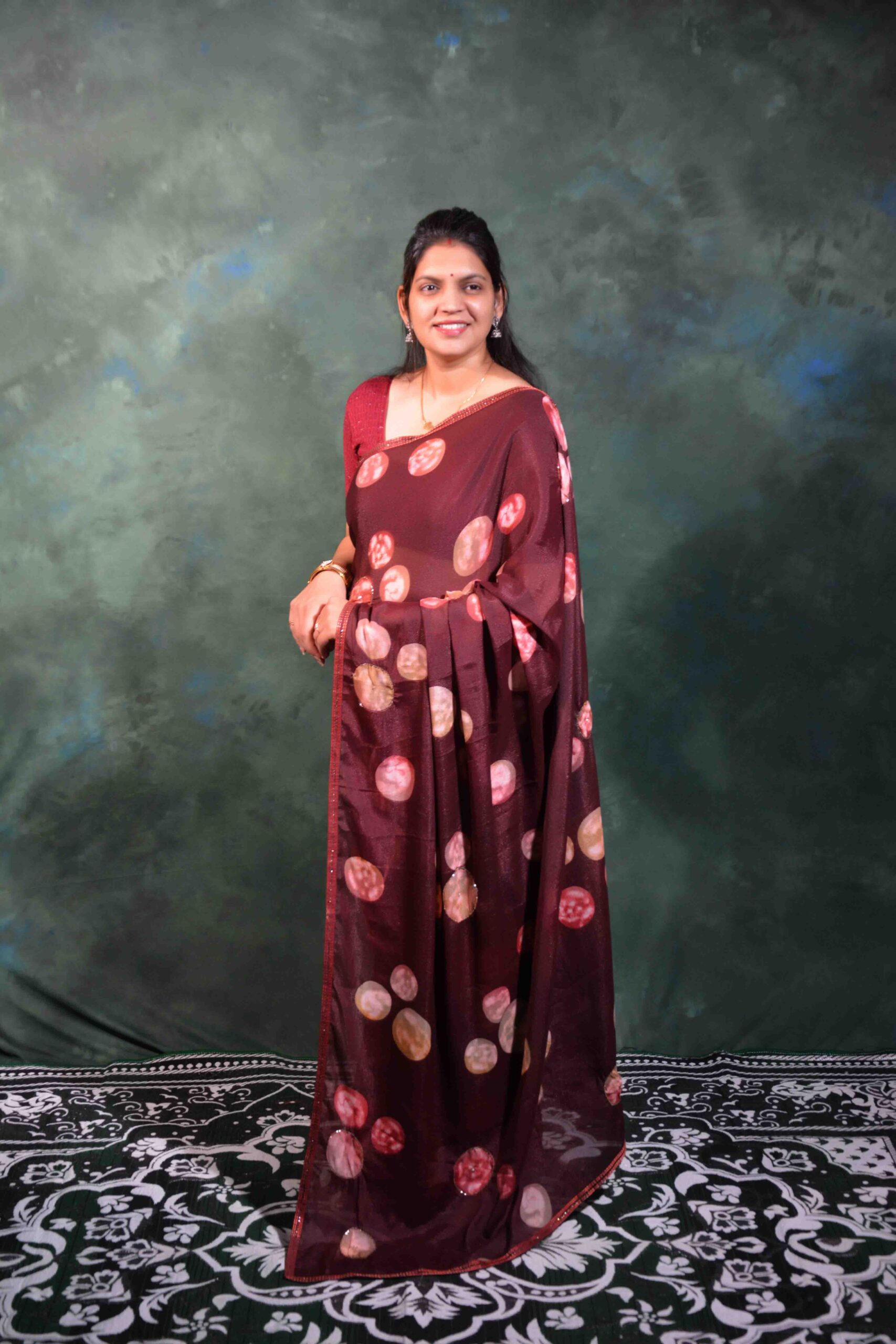 Designer Grograte Saree