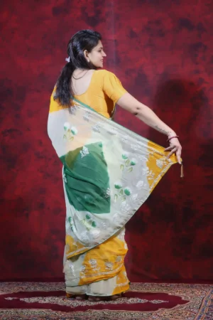 Kachhi Gotta Patti Saree