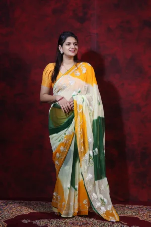 Simmer Fabric Saree