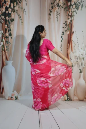 Wedding Function Red Saree