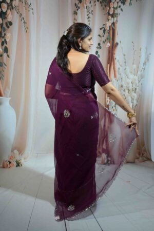 Cut Dana Border Saree