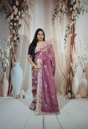 Buy Purple Saree Online