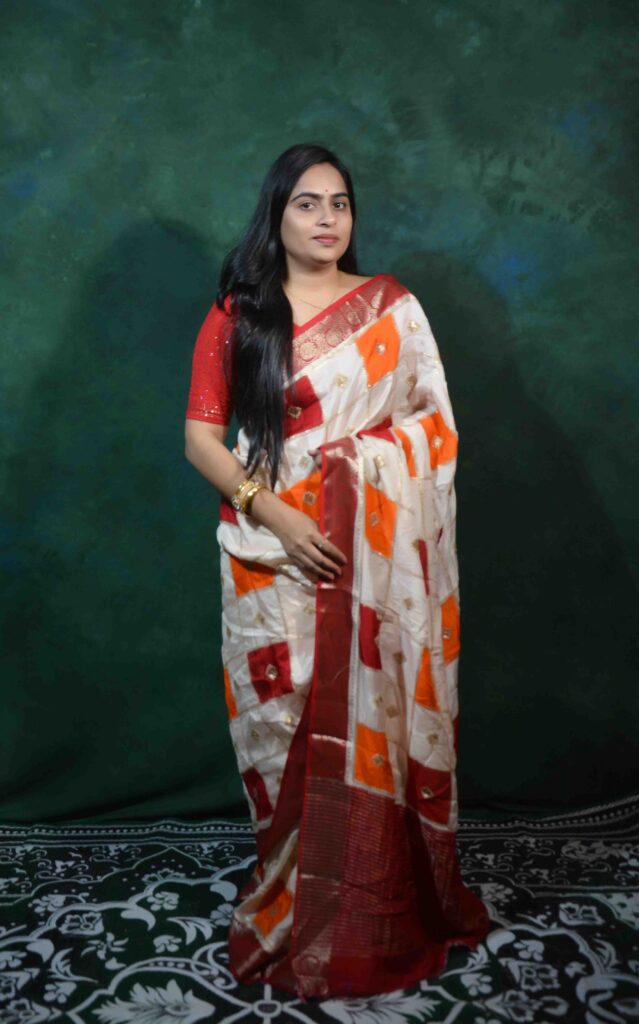 Sequence Work Upada Saree