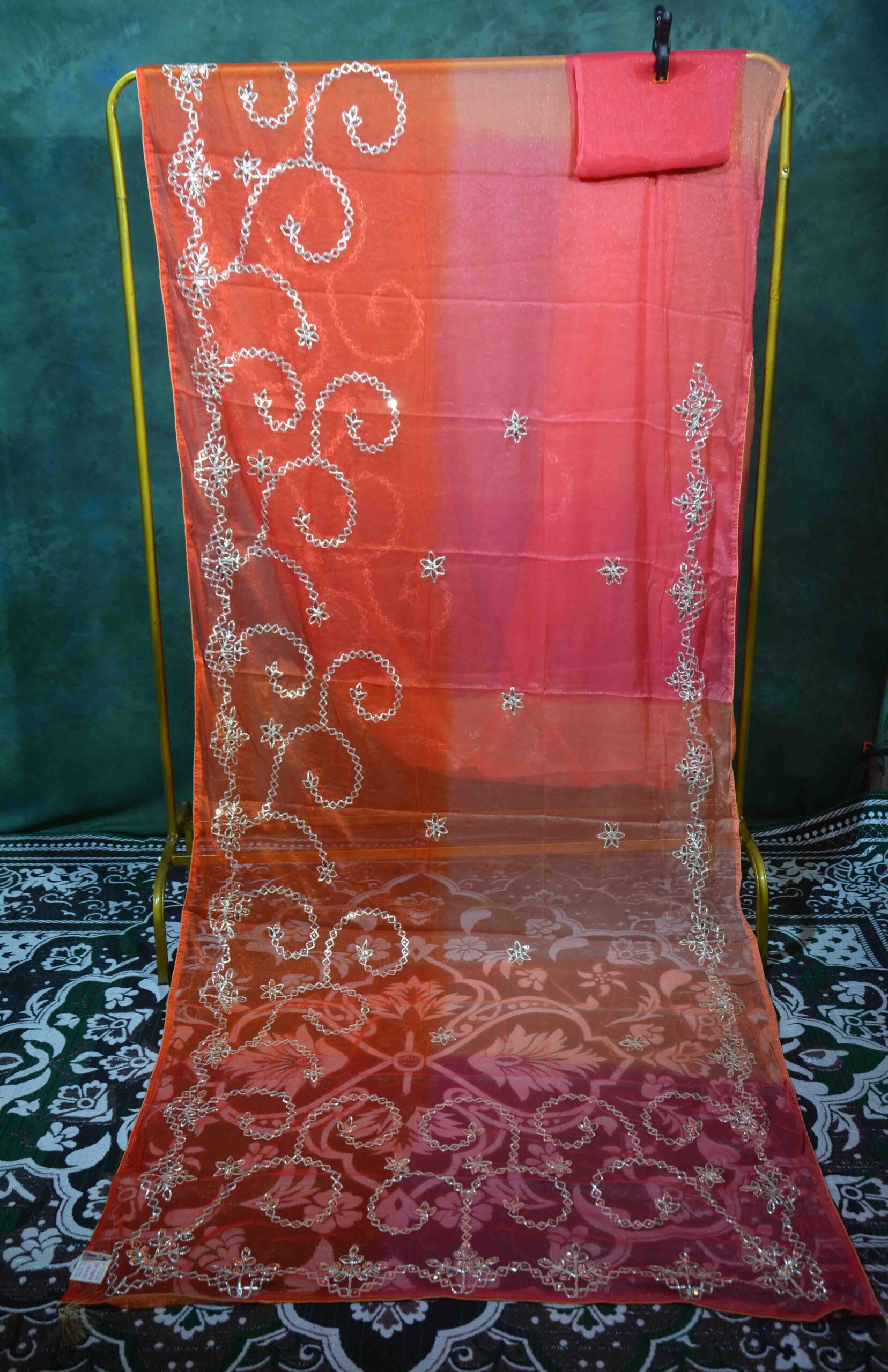 Traditional Gotta Patti Saree