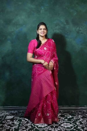 Rajputi Style Saree