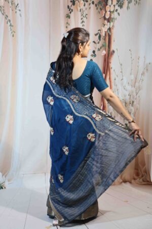 Jaquard Border Saree