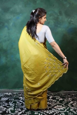 Festive Yellow Saree